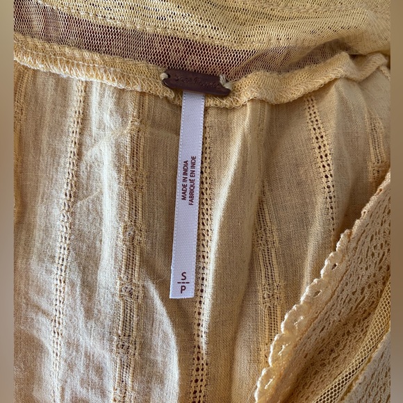 Free People yellow blouse - Picture 8 of 8
